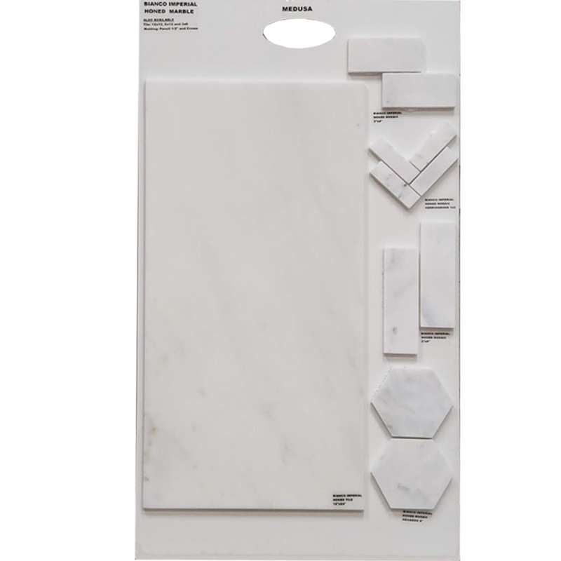 Board Bianco Imperial Honed Marble 